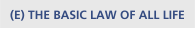 THE BASIC LAW OF ALL LIFE  (E)